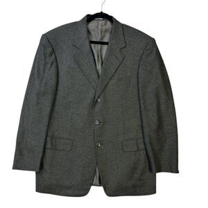 PAL ZILERI LORO PIANA CASHMERE Blazer Jacket Sport Coat Grey Sz 54
